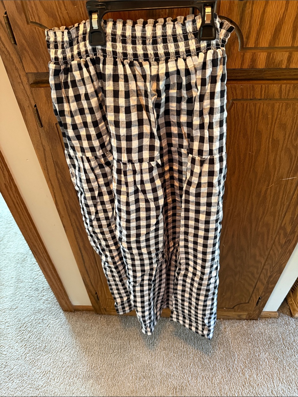NWT Emerson Fry gingham skirt